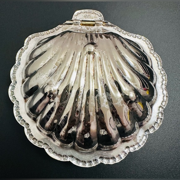 William Adams England Antique Silver Plate Clam Shell - Picture 2 of 10